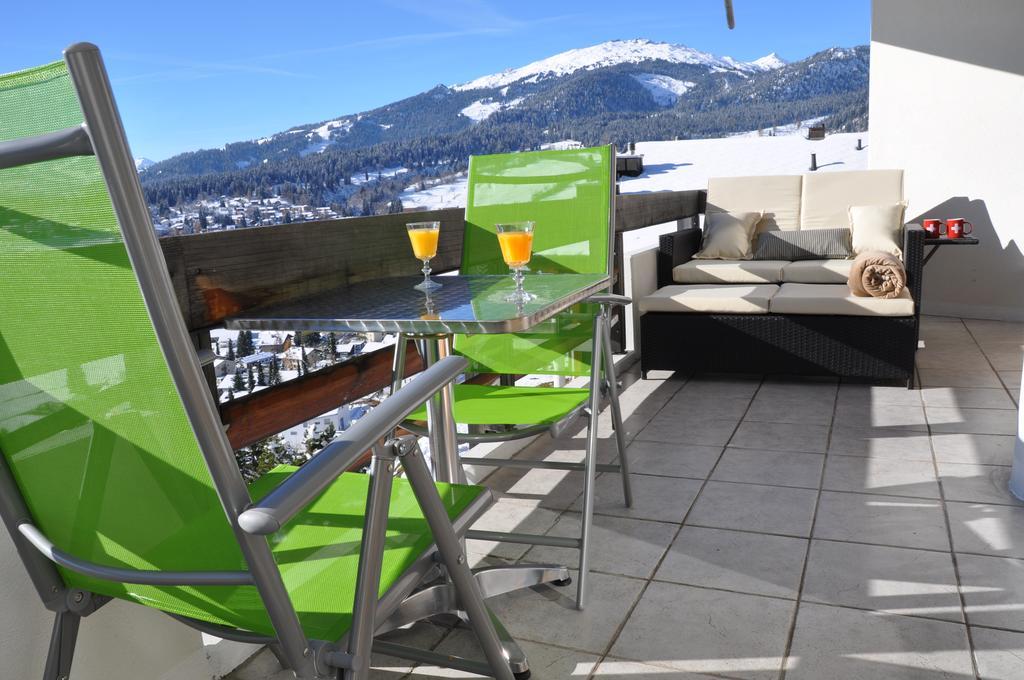 Crap Da Flem - 3.5 Zimmer Ferienwohnung Am Sonnenhang Von Flims Buitenkant foto
