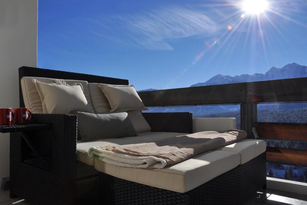 Crap Da Flem - 3.5 Zimmer Ferienwohnung Am Sonnenhang Von Flims Buitenkant foto